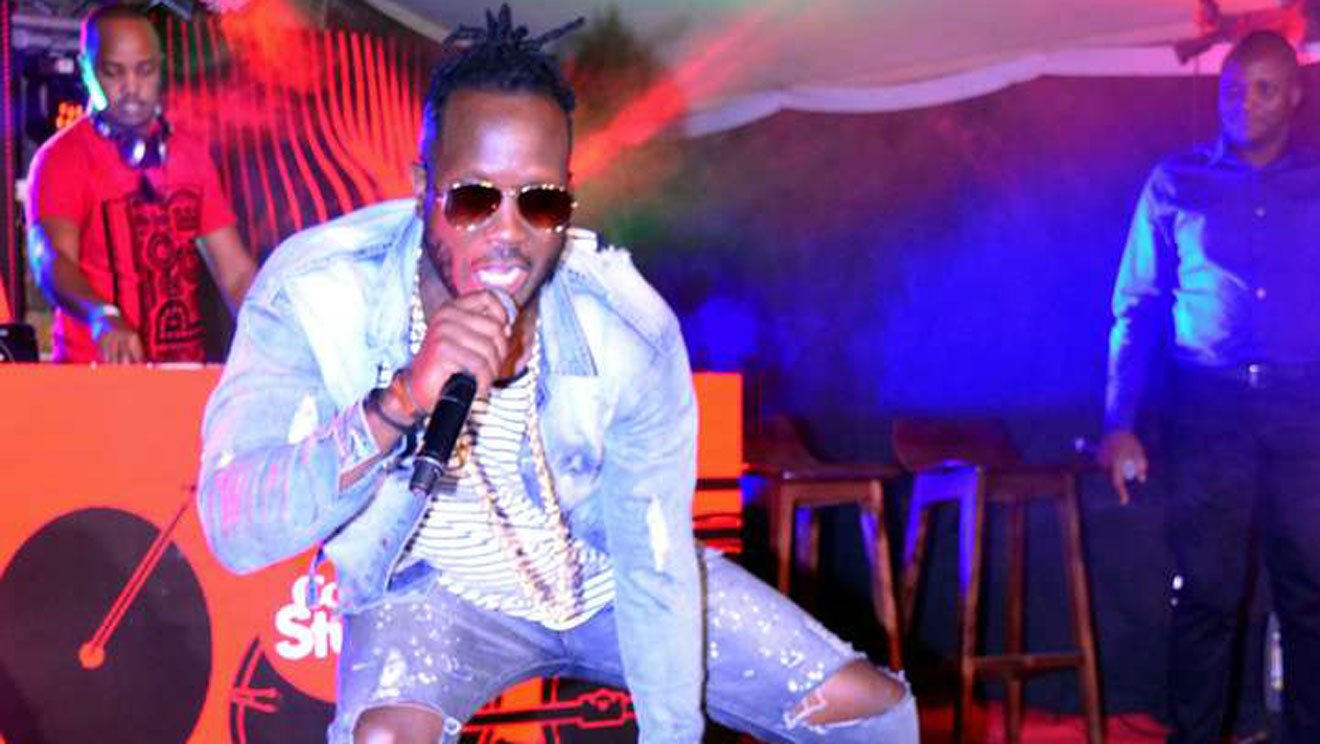 Ugandan musician Bebe Cool on stage during a past performance at Carnivore Simba Saloon, Nairobi. PHOTO | FRANCIS NDERITU