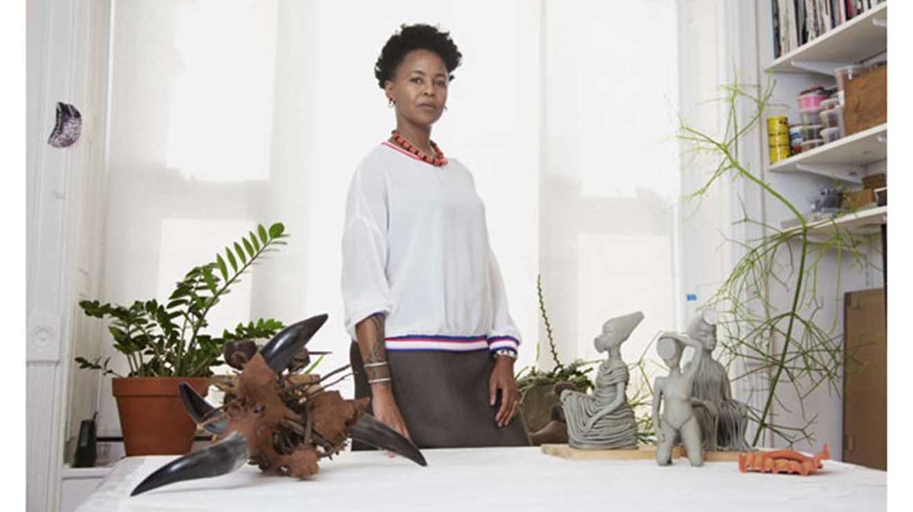 Kenyan female artist makes history with exhibition at prestigious US