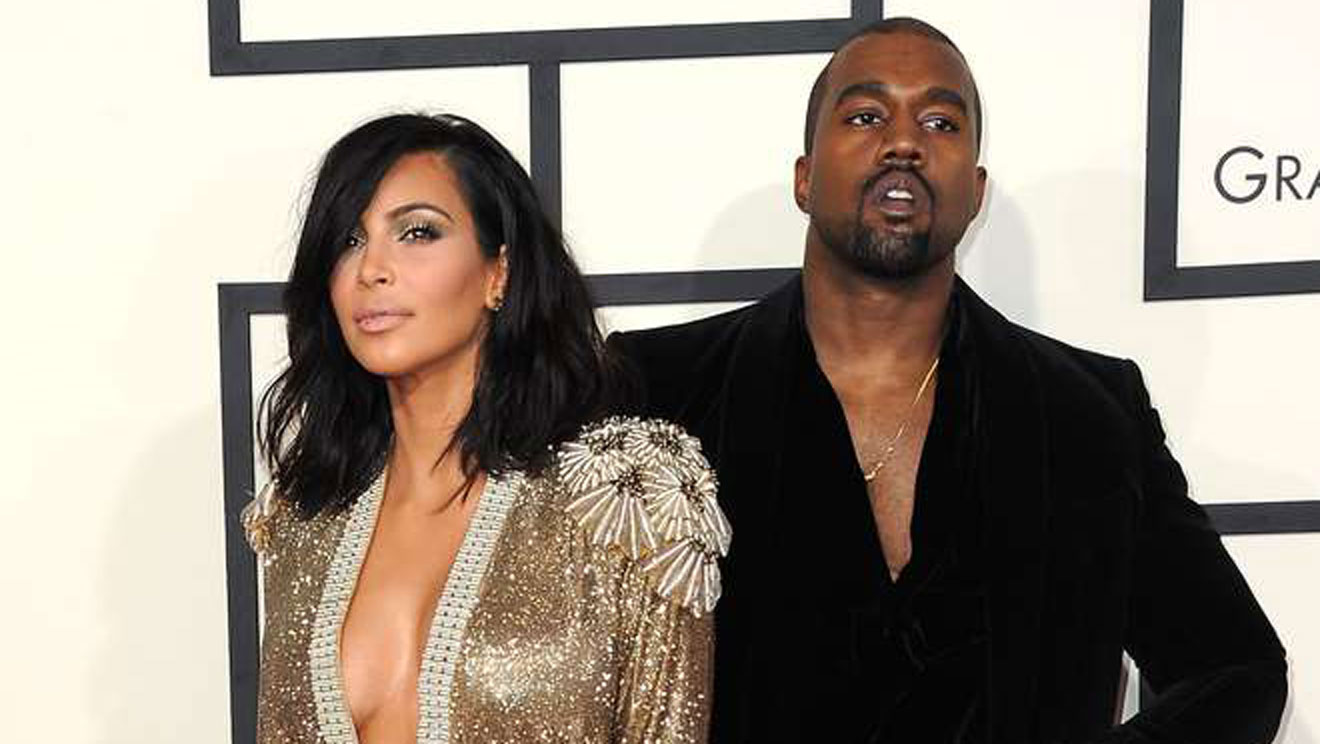 American rapper Kanye West and his wife reality TV star Kim Kardashian. FILE PHOTO | AFP