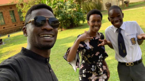 Bobi Wine, Wife and son