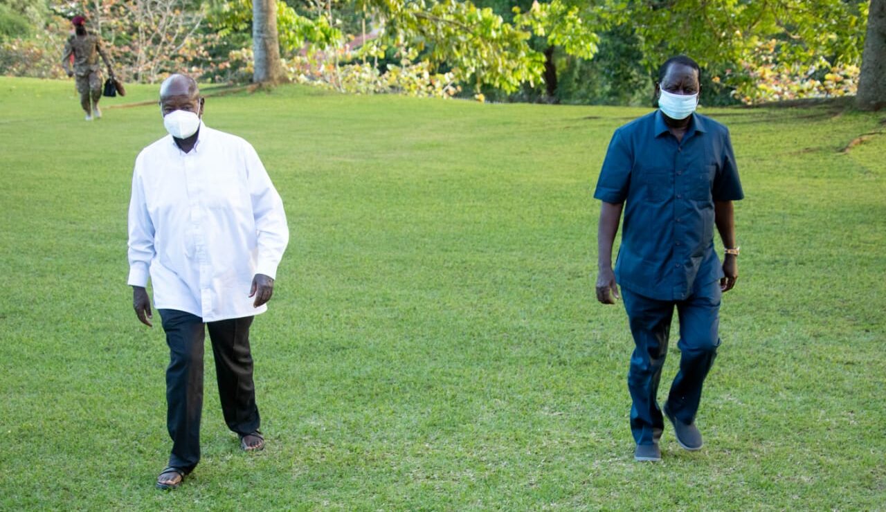 Museveni welcomes Raila to Uganda – Nairobi News