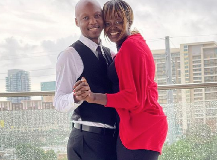 Eunice Njeri with hubby Mr Muthii