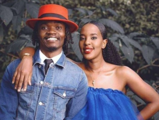 Juliani with wife Lillian Nganga