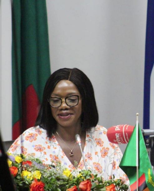 Zambia's Health Minister Sylvia Masebo