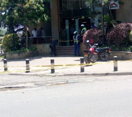 Bank heist at Equity Bank, Nairobi West