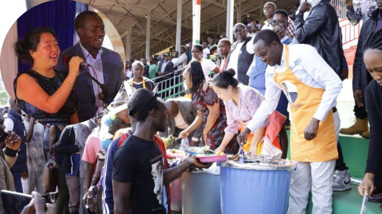 Governor Simba Arati’s Chinese wife, ‘Kwamboka,’ charms locals with